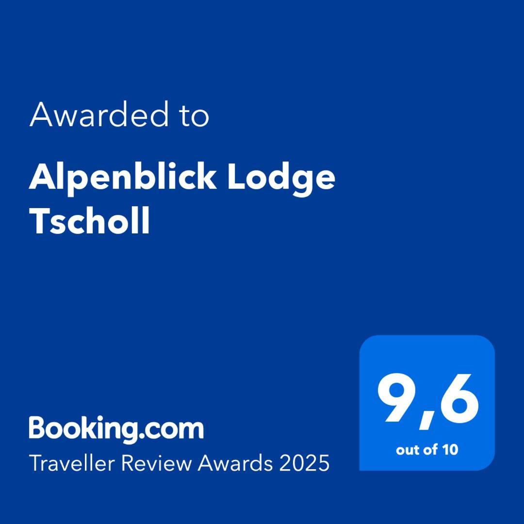 Alpenblick Lodge Tscholl マルテッロ エクステリア 写真
